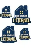 HOUSE FRENCH UV 3D STICKER