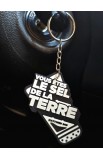 SALT FRENCH KEYCHAIN