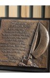 LCP11704 - Sculpture Plaque Moments Of Faith Boat - - 2 