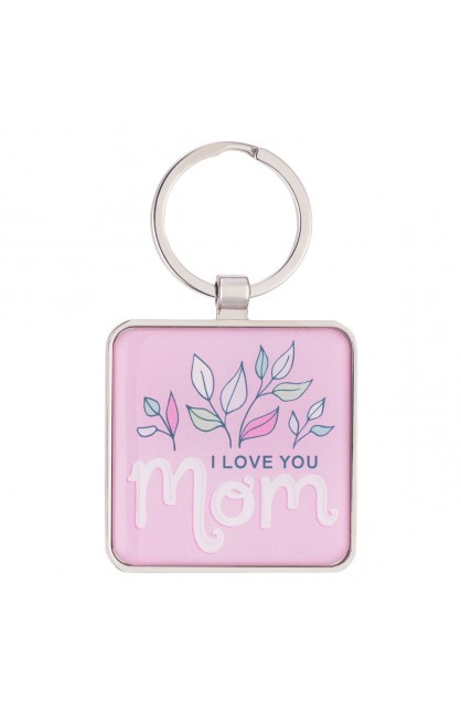 KRG073 - Keychain I Love You Mom 1 Cor 13:4 - - 1 