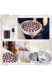 3 SETS COMMUNION TRAYS FOR CUPS WITH LIDS