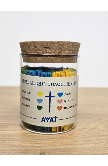 VERSETS POUR CHAQUE INSTANT FRENCH JAR 