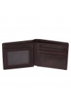 WT220 - Wallet Leather Brown Trust in the Lord Prov 3:5 - - 5 