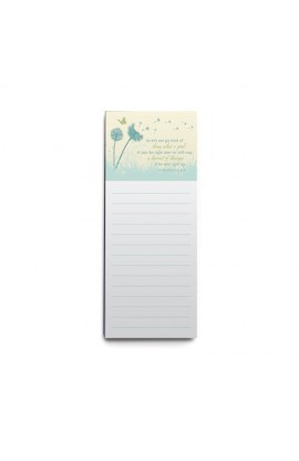 LCP77508 - DOING WHAT IS GOOD DANDELION MAGNET NOTE PAD - - 1 