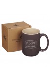 MUG1138 - Mug Khaki The Lord is My Shepherd Ps 23 - - 3 