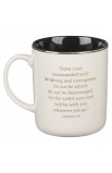 MUG1137 - Mug Black Metal Lion Coin Josh 1:9 - - 2 