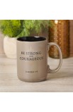 MUG1135 - Mug Tan Be Strong and Courageous Josh 1:9 - - 4 