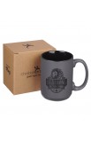 MUG1134 - Mug Matte Gray Be Strong Eph 6:10 - - 3 