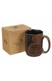MUG1116 - Mug Brown The Lord is my Strength Ex 15:2 - - 3 