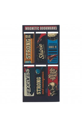 MGB119 - Magnetic Bookmark Set Be Strong Josh 1:9 - - 1 