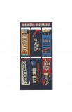 MGB119 - Magnetic Bookmark Set Be Strong Josh 1:9 - - 2 