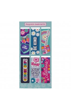 MGB118 - Magnetic Bookmark Set I Am Strong Prov 31:25 - - 1 