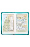 KJV023 - KJV Bible Deluxe Gift Faux Leather Turquoise zipper - - 7 