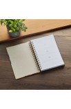 JLW237 - Journal Spiral bound Blue LG Floral Be Still Ps 46:10 - - 2 