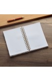 JLW233 - Journal Spiral bound Beige Floral Good Work in You Phil 1:6 - - 3 