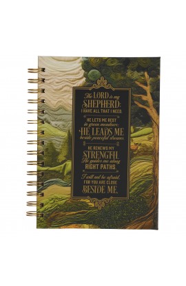 Journal Spiral bound Tapestry The Lord is my Shepherd Ps 23