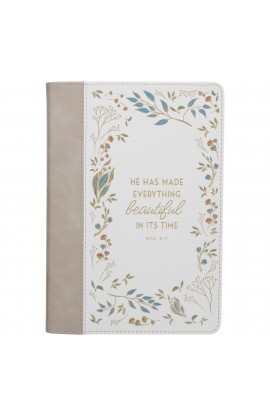 JL860 - Journal Classic Beige/Cream Everything Beautiful Ecc 3:11 - - 1 