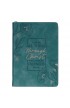 JL797 - Journal Classic Zip Teal All Things Through Christ Phil 4:13 - - 1 