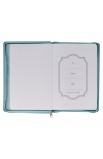JL797 - Journal Classic Zip Teal All Things Through Christ Phil 4:13 - - 4 