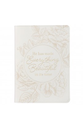JL796 - Journal Classic Ivory Everything Beautiful Ecc 3:11 - - 1 