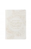 JL796 - Journal Classic Ivory Everything Beautiful Ecc 3:11 - - 1 