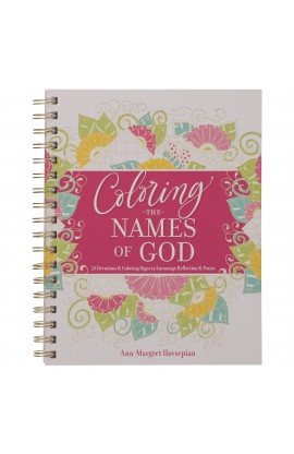 Coloring Devotional Names of God Wirebound