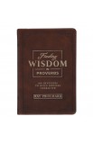 GB288 - Devotional Finding Wisdom in Proverbs Faux Leather - - 1 