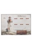 DKP013 - Weekly Planner Undated Lighthouse I Will Carry You Isa 46:4 - - 1 