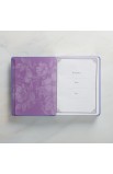 DEV264 - Devotional Trusting God Purple Faux Leather - - 4 