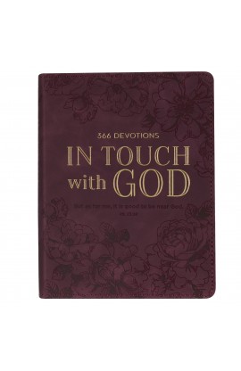 DEV262 - Devotional In Touch with God Faux Leather - - 1 