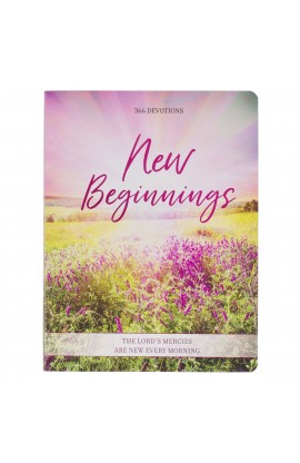 DEV261 - Devotional New Beginnings Pink Floral Softcover Feb - - 1 
