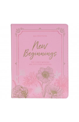 DEV260 - Devotional New Beginnings Pink Flexcover Feb - - 1 