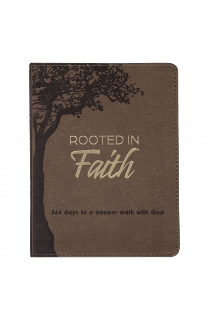 DEV225 - Devotional Rooted in Faith Faux Leather - - 1 