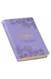 DEV220 - Devotional Strong & Courageous Faux Leather - - 3 