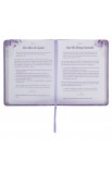 DEV220 - Devotional Strong & Courageous Faux Leather - - 6 