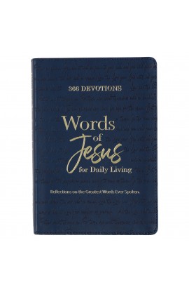 DEV205 - Devotional Words of Jesus for Daily Living Faux Leather - - 1 