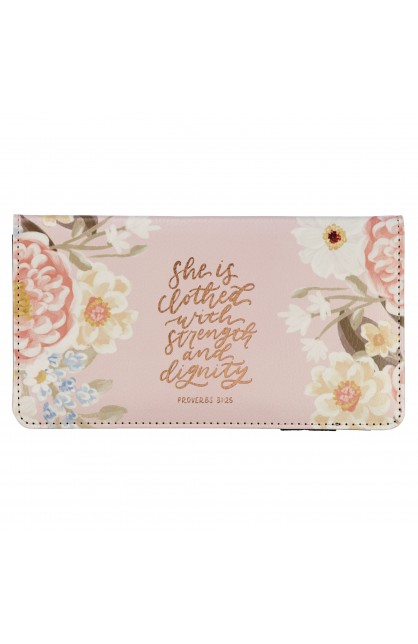 CHB072 - Wallet Pink Strength & Dignity Prov 31:25 - - 1 