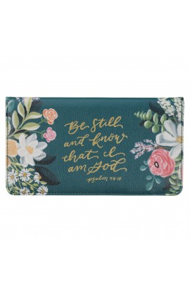 Wallet Teal Be Still Ps 46:10