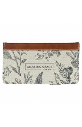 CHB062 - Wallet Amazing Grace 2 Cor 12:9 - - 1 