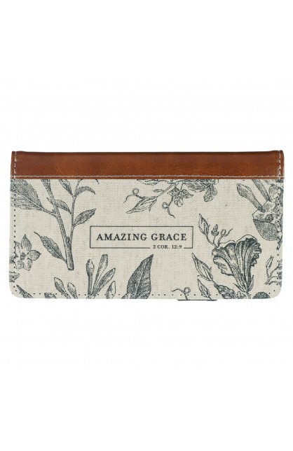 CHB062 - Wallet Amazing Grace 2 Cor 12:9 - - 1 