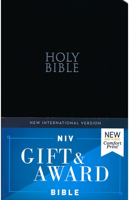 BK3226 - NIV GIFT & AWARD BIBLE BLACK - - 1 