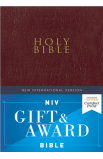 BK3227 - NIV GIFT & AWARD BIBLE BURGUNDY - - 1 
