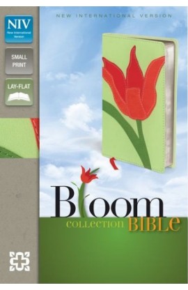 NIV BLOOM COLLECTION BIBLE COMPACT RED TULIP