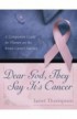BK2227 - DEAR GOD THEY SAY IT'S CANCER - - 1 