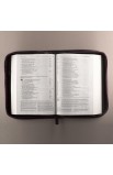 "Serenity Prayer" Suede-Look Bible Cover in Purple (Medium)