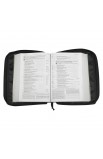 BBL554 - "Love The Lord Your God" Poly Canvas Bible Cover (Large) - - 3 