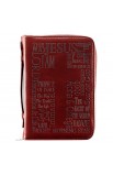 "Names of Jesus Bible" Cover in Burgundy (Large)