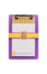 CLB021 - Purple "Wings of Joy" Clipboard and Notepad Featuring Psalm 91:4 - - 1 