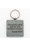 KEP025 - "Love" Metal Keyring Featuring Psalm 89:1 - - 3 