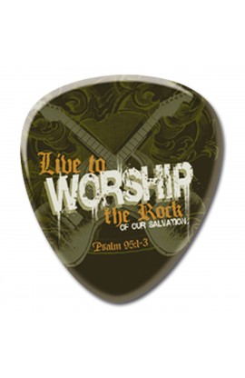 Worship Metal Pin